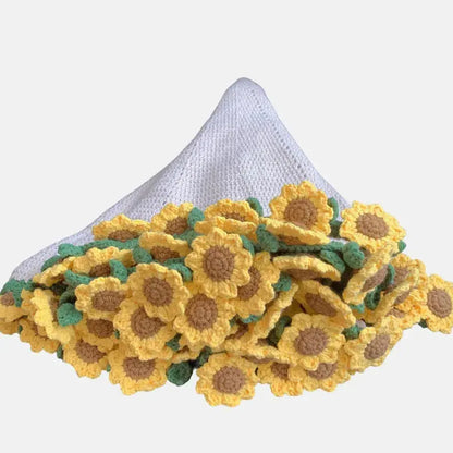 6 in 1 Crochet Flower Blanket PDF The Crochet Nook