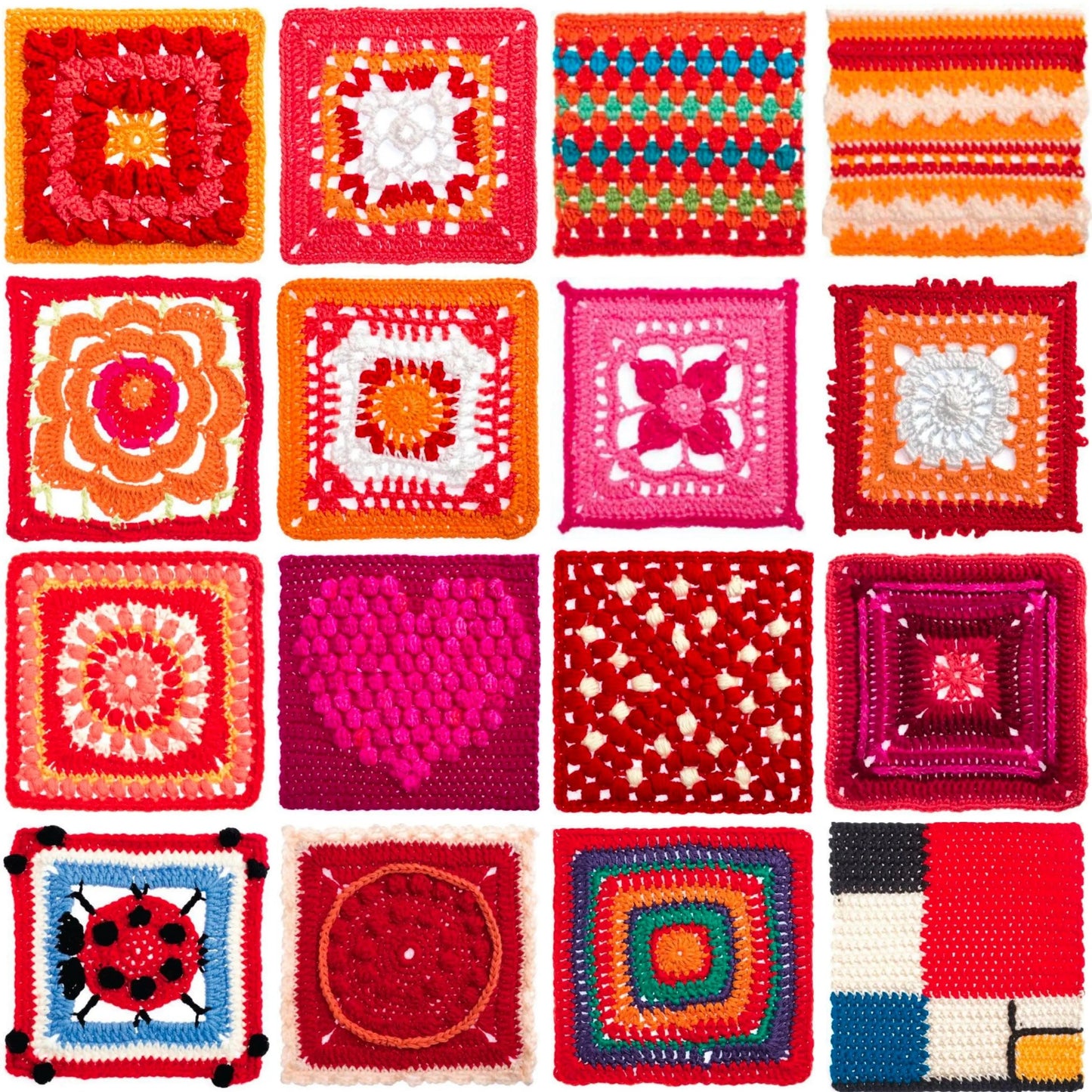 365 Granny Square Patterns , Ultimate Crochet Pattern Bundle, Crochet Pattern For Beginners, Instant Digital Download
